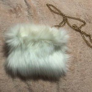 Missguided Faux Fur Crossbody